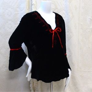 Velvet / Velour Blouse